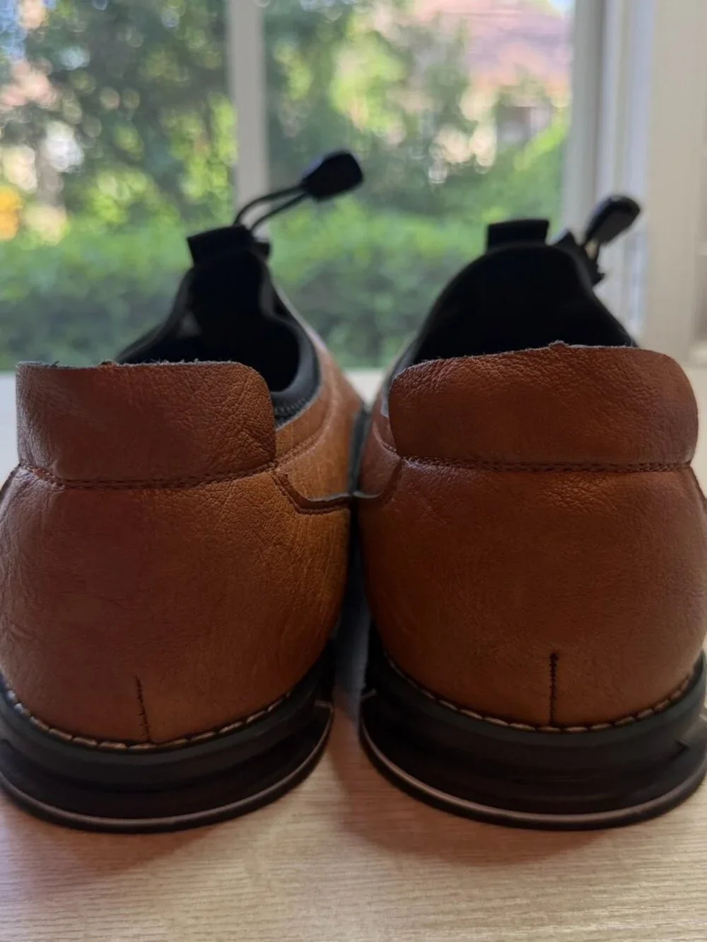 Kikyko Brown Black Men's Lace-Up Shoes EU 52